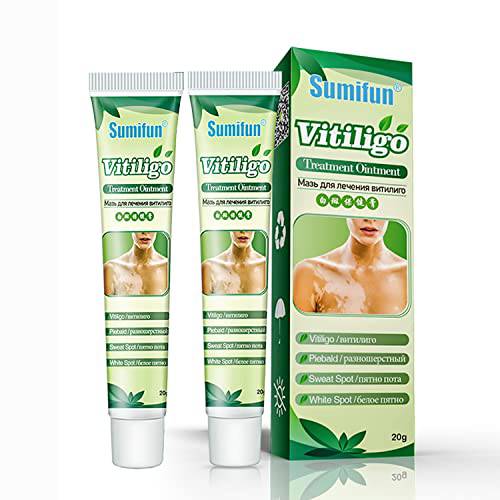 Sumifun 8 Counts Vitiligo Cream - Vitiligo Cream for Skin Vitiligo, Vitiligo Treatment, Leukoplakia - White Spots on Skin & Improve Skin Pigmentation