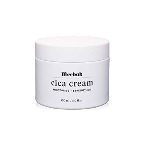 Meebak Cica Face Moisturizer for Women Anti-Aging, Korean, Neck, Chest, Day and Night Cream 5 fl oz