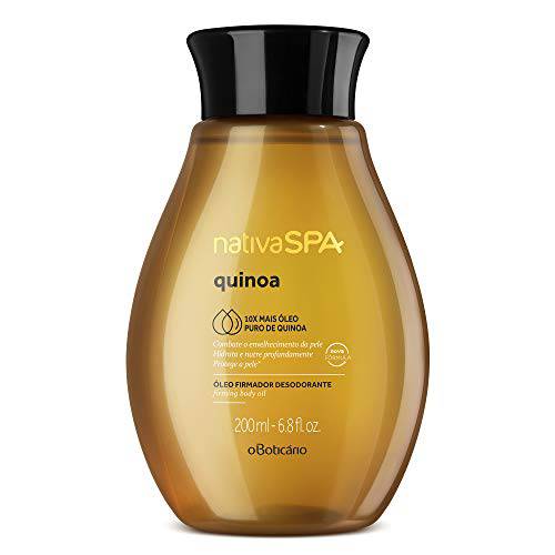 Nativa SPA by O Boticario Quinoa Hydrating Body Oil, Soft and Healthy Skin, 6.8 oz. (200 ml)