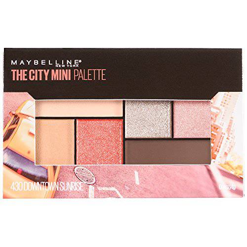 Maybelline New York Makeup The City Mini Eyeshadow Palette, Downtown Sunrise Eyeshadow, 0.14 oz