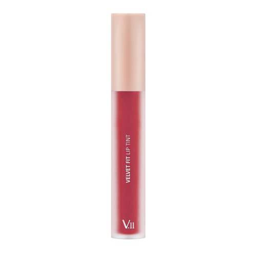 VILLAGE11FACTORY Velvet Fit Lip Tint (Ruby Pink), Matte Finish, Hydrating with Hyaluronic Acid, Long Lasting, Smooth Texture, KBeauty (0.16 fl oz)