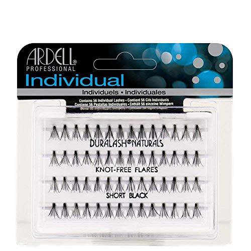 Ardell Duralash Individual Eyelashes Knot Free Naturals Short Black (12 Pack)