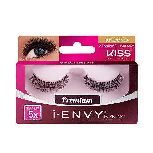 iEnvy Kiss Au Naturale Lash Adhesive, Extra Short, (Pack of 3)