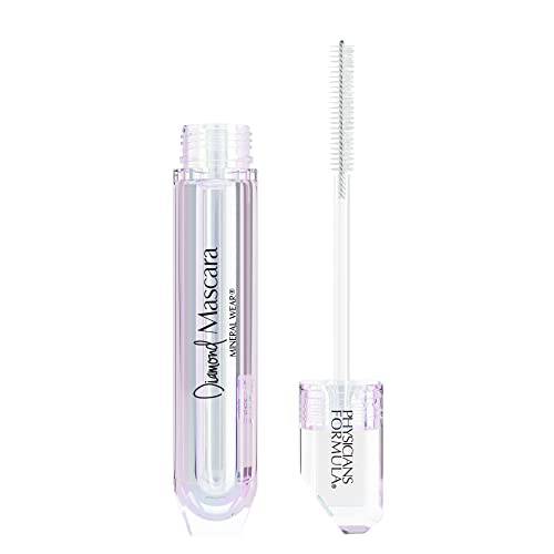 Physicians Formula Mineral Wear Diamond Mascara Clear Diamond, Dermatologist Tested, Opthahlamologist Approved, Sensitive Eyes