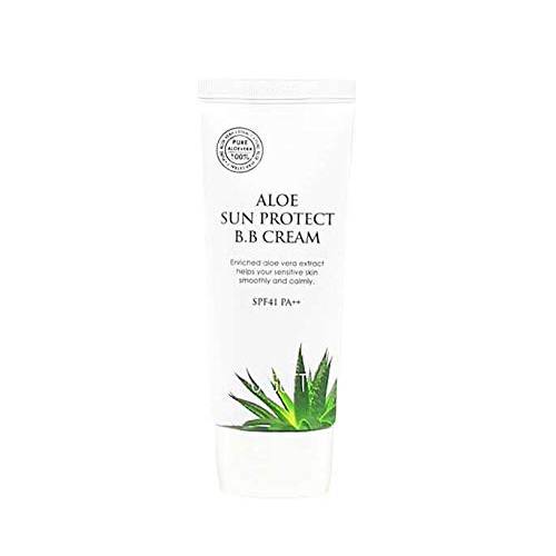 [JIGOTT] Aloe Sun Protect BB Cream 50ml / SPF41 PA ++ / Aloe vera extract/Moisture & Nourishment/Korean Cosmetics