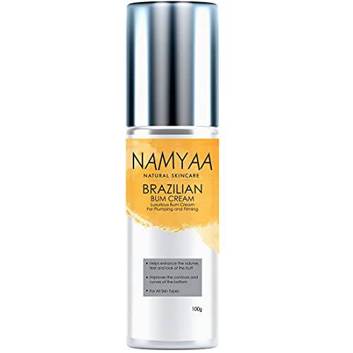 Namyaa Brazilian Bum Cream with chamomile extracts For Plumping And Lifting try this oil free bum cream