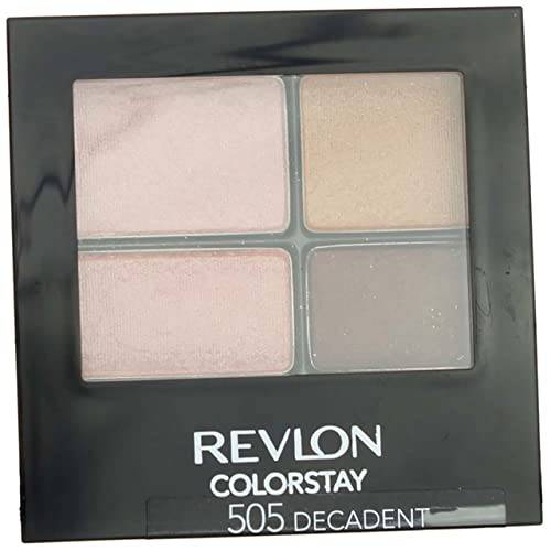 Revlon ColorStay 16 Hour Eye Shadow, Decadent [505] 0.16 oz (Pack of 2)