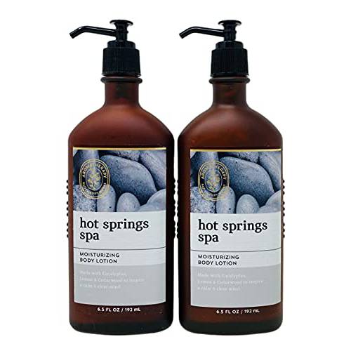 Bath and Body Works Aromatherapy HOT SPRINGS SPA Moisturizing Body Lotion - Lot of 2