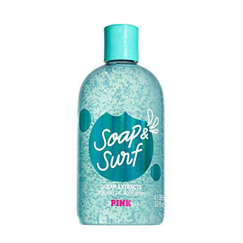 Pink Soap & Surf Scrubby Gel Wash with Ocean Extracts 12 fl oz