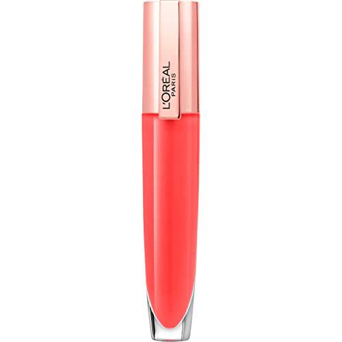 L’Oreal Paris Glow Paradise Hydrating Lip Balm-in-Gloss with Pomegranate Extract & Hyaluronic Acid, Angelic Daydream, 0.23 fl oz