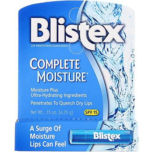Blistex Complete Moisture Lip Protectant 0.15 oz (Pack of 2)