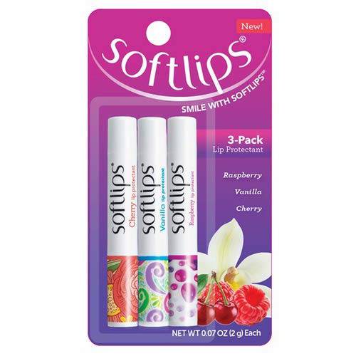 Softlips Slim Sticks Classic Flavor Pack (2 Packs of 3)