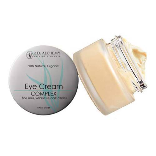 RD Alchemy - Natural & Organic Eye Cream Complex - Best Eye Cream for Dark Circles, Wrinkles, & Eye Bags. Anti Aging Retinol & Peptides Lighten Dark Circles & Smooth Fine Lines & Crow’s Feet. Great for All Skin Types.