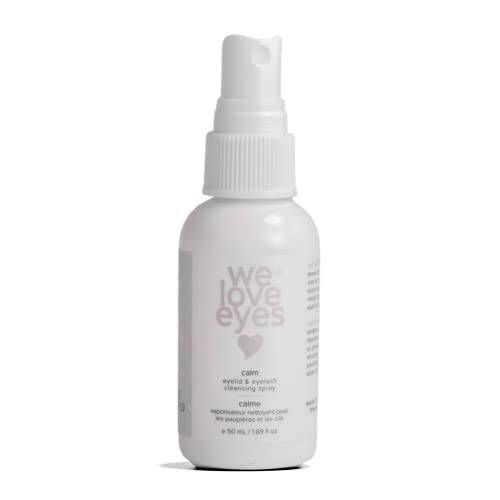 We Love Eyes - 100% Oil Free Gentle Calm Hypochlorous Eyelid Cleansing Spray - Chamomile infused to sooth the eyelids & keep microbes away.