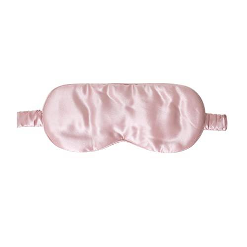 100% Mulberry Silk Sleep Mask | 6A Silk 22 Momme | Sleeping Mask for Men and Women | 100% Pure Silk Eye Mask (Charcoal)