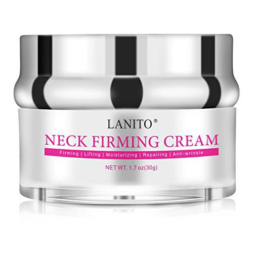 LANITO Neck Tightening Cream for Wrinkles, Neck Cream Anti Aging for Reduce Double Chin Day & Night