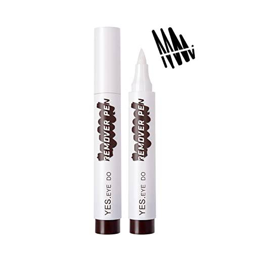KYDA Makeup Remover Pen, Makeup Cleanser Eraser Pen, Non-irritating Disposable Makeup Fix Pen, Make Up Corrector Pen for Eyes Lips Face, Correct Makeup Mistakes