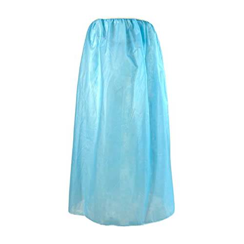 LIFESOFT Disposable Spa Wrap Non Woven Bathrobe with Adjustable Closure , 20 Count (Blue)