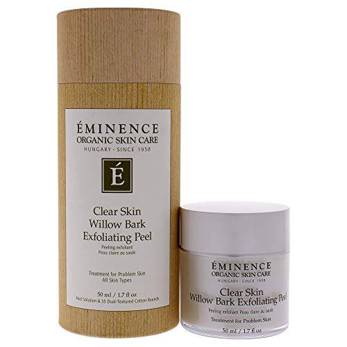 Eminence Organic Skincare Exfoliating Peel Clear Skin Willow Bark, 1.7 Ounce Multi-color 919EPCLR/Em