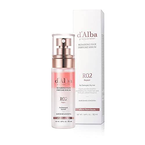 d’Alba Italian White Truffle Professional Repairing Hair Perfume Serum, protein protection for damaged hair