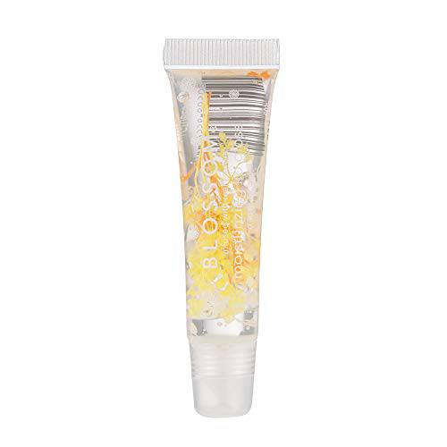 Blossom Scented Moisturizing Lip Gloss Tubes, Infused with Real Flowers, 0.3 fl. oz/9ml, Mango