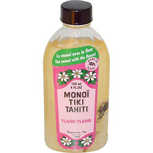 Monoi Tiare Tahiti Ylang Ylang Scented Coconut Oil - 4 fl oz