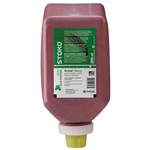 Deb Group Kresto Cherry Hand Cleaner, 2000 mL Soft Bottle (6 Pack)