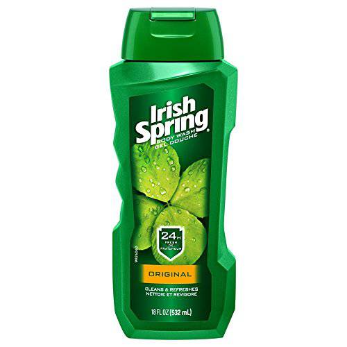 Irish Spring Body Wash for Men, Original - 18 Fl Oz (Pack of 6)
