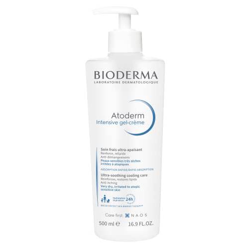 Bioderma - Atoderm Intensive Gel-Crème - Body Lotion - Soothing and Moisturizing Body Cream for Sensitive Dry Very Dry to Atopic Skin