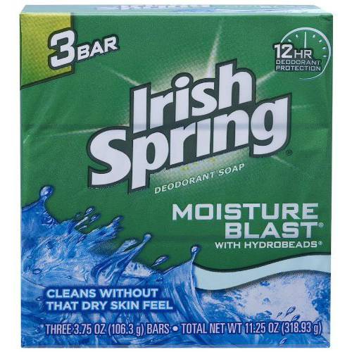 Irish Springs Moisture Blast 3 Pack