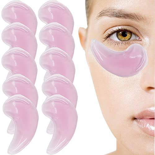 Eye Pad, Gel Eye Pad Cold Eye Mask Hot Cold Compress Reusable Gel Eye Pads Treat Eye Swelling