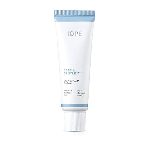 IOPE Cica Face Cream ’Derma Gentle Cica Cream’ 1.69 FL.OZ - For Soothing & Recovering Skin barrier with Centella, Madecassoside Day & Night Face Moisturizer Soothing Cream without Paraben by Amorepacific