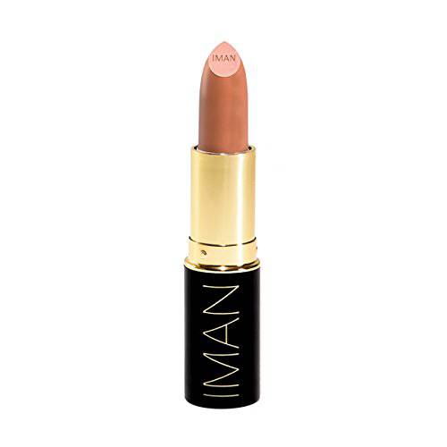 IMAN Cosmetics Moisturizing Lipstick, Iman Nude, 0.13 oz.