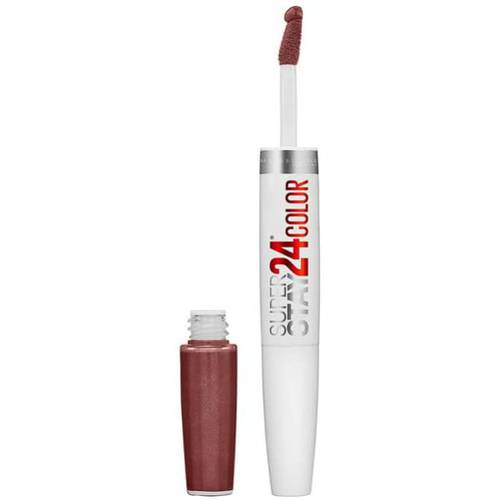 Maybelline SuperStay 24 2-Step Liquid Lipstick Makeup, Espresso Edge - 345 (345 Espresso Edge)