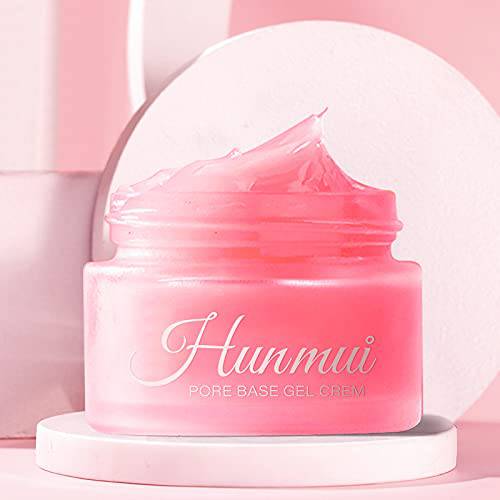 Hunmui face primer pore base gel cream，Magical perfecting base face primer under foundation Anti-Aging WrinklesShrink Pore Remove Fine LinesExfoliatingAnti-Oxidation-1Pcs