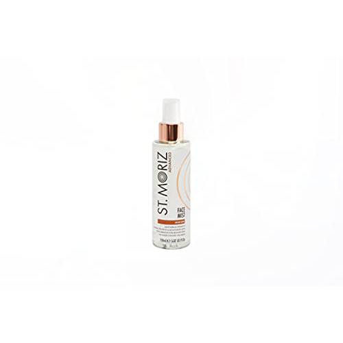 ST. MORIZ Advanced Face Mist with Aloe Vera & Vitamin E, Fast Drying Vegan Fake Tan, Medium (150ml)