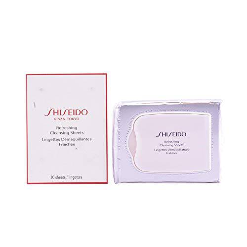 Shiseido Pureness Refreshing Cleansing Sheet Cleanser for Unisex, 30 sheets