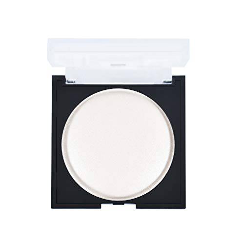 OBLHER B Face Shimmer Highlighter Natural Face Glow Highlighter Makeup Shiny White Powder Hypoallergenic Long-lasting Makeup Sweat-Proof and Waterproof 2.7 oz E9503-01
