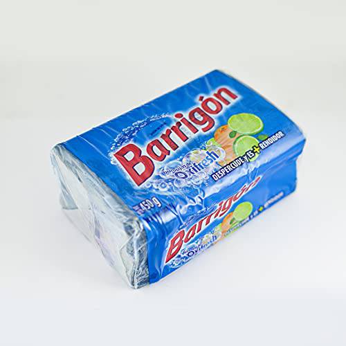 Jabón Barrigón by Varela Brand Original Scent Refreshing Laundry Bar Soap 200g