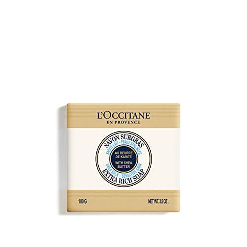 L’Occitane Shea Milk Sensitive Skin Extra Rich Soap, 3.50 oz