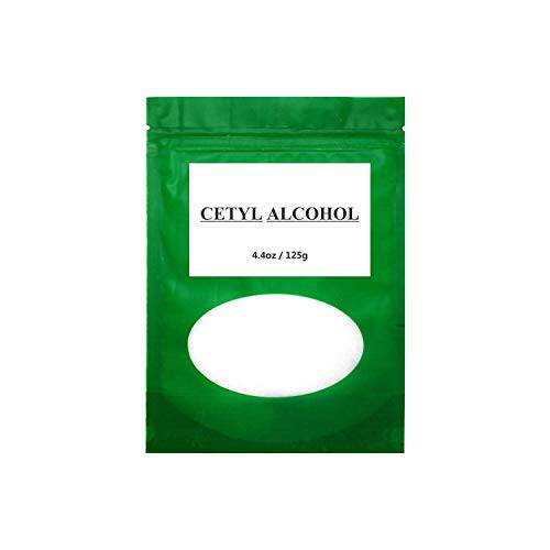 Cetyl Alcohol 125 gm / 4.4 oz by Salvia