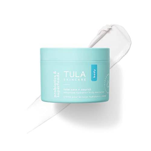 TULA Skin Care Take Care + Nourish Advanced Hydration Body Moisturizer | Deeply Hydrating, Non-Greasy, Contains Vitamin C & Yuku to Improve Skin Tone & Texture | 8.1 OZ