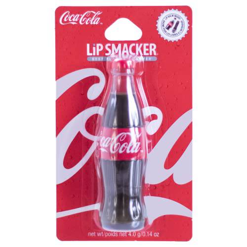 Lip Smacker Classic Coca Cola Bottle Lip Balm Coke Flavored, Lip Care to Moisturize Dry Lips