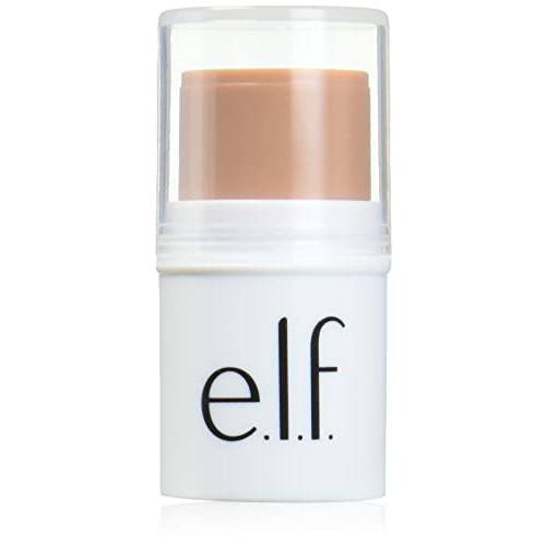 e.l.f. Bite-Size Lip Balm, Moisturizing Formula for Smoother & Softer Lips, Mini Tinted Chapstick, Coconut, 0.13 Oz