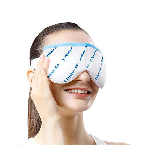 Physicure Kalt Heated Eye Mask | Moist Heat Eye Compress Relief for Dry Eyes, Imitated Eyes, Pink Eyes | Microwave Activated Dry Eye Therapy Mask