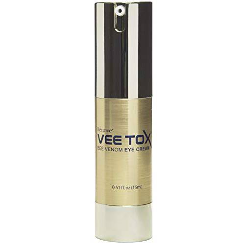 Renove VEE TOX Anti Aging Eye Cream - Bee Venom Eye Cream with Swiss Apple Stem Cell 0.51fl oz (15ml)