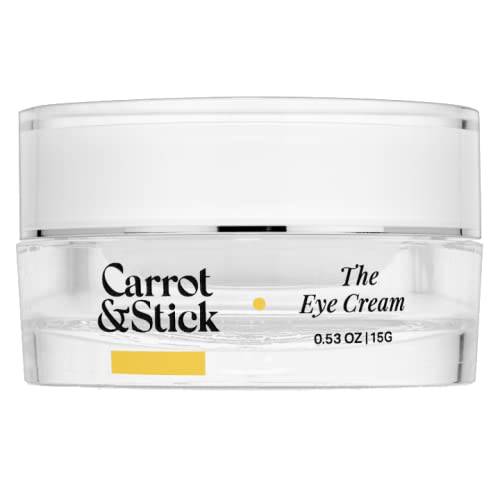 CARROT & STICK The Eye Cream with Botanical Extracts - Cruelty-Free Beauty, Suited for All Skin Types, 0.53 Ounce