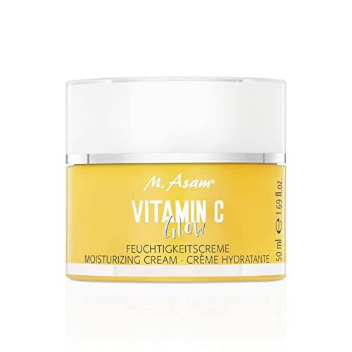 M. Asam Vitamin C Glow Face Moisturizer – Face Cream for a refreshed Glow with Vitamin C Gold-Complex & Turmeric, Enhances the natural radiance of the skin, 1.69 Fl Oz