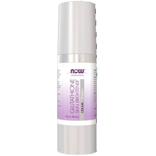 NOW Solutions Glutathione Skin Brightener Cream, Firming and Nourishing, Suitable For All Skin Types, 2-Ounce