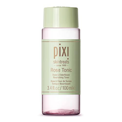 Pixi Beauty Rose Tonic 100ml | Rose Hydrosol Toner Hydrates Skin | Minimize Redness | Rehydrates and Replenishes | 3.4 Fl Oz